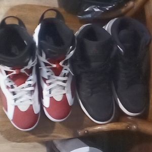 Jordan 1s and Jordan 6s